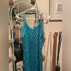 emerald homecoming dress